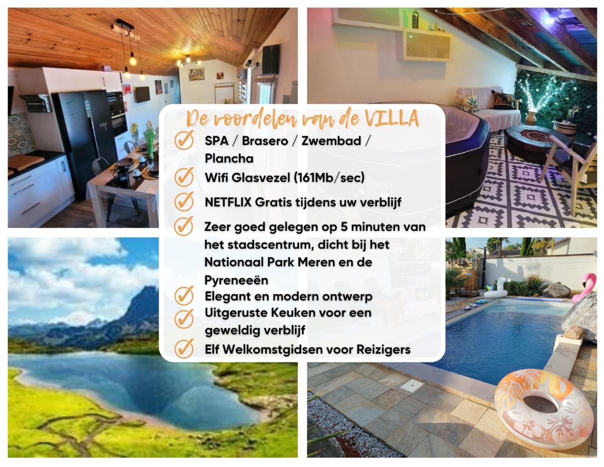 Escapade Du Roi Henri Iv A Maison Entierement Privee 6 Personnes & Bebe Avec Piscine, Spa, Brasero & Plancha Ideal Vacances, Week-end, Repos Ou Teletravail * Pau