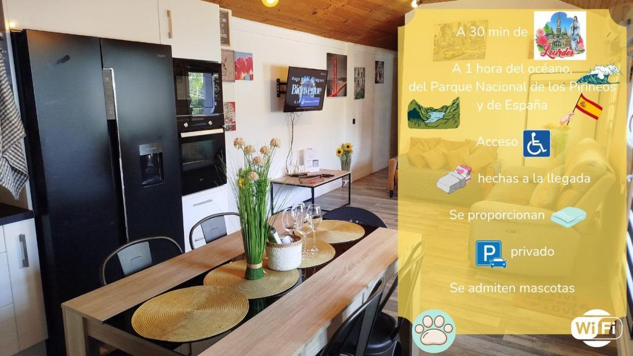 Сasa de vacaciones Escapade Du Roi Henri Iv A Maison Entierement Privee 6 Personnes & Bebe Avec Piscine, Spa, Brasero & Plancha Ideal Vacances, Week-end, Repos Ou Teletravail