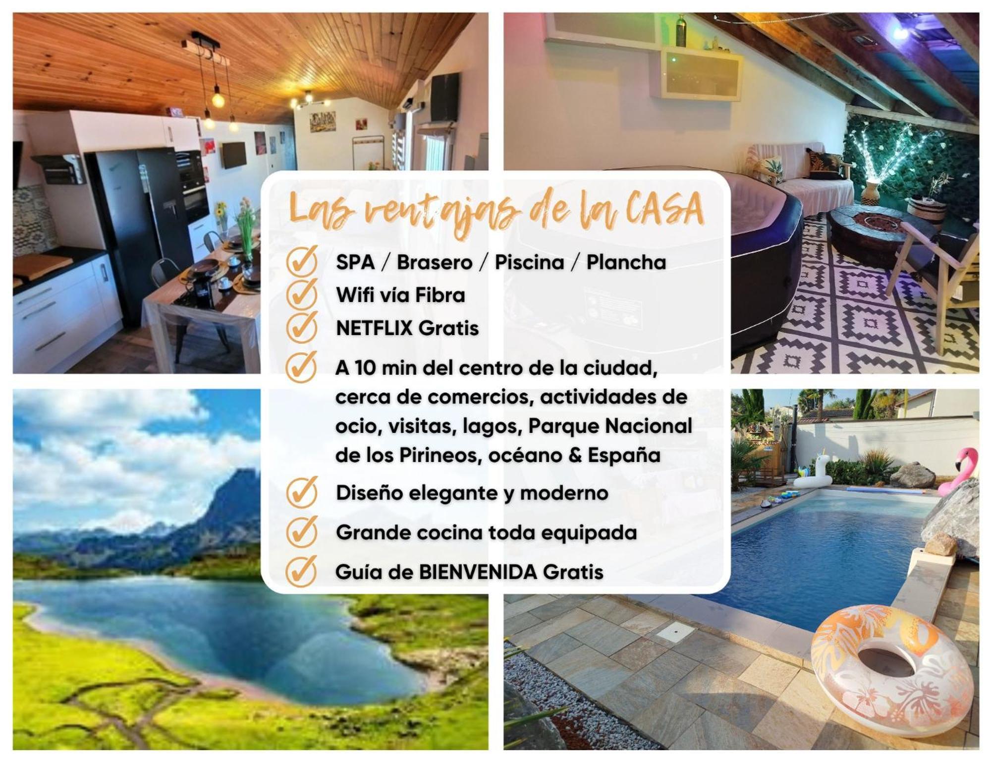 Escapade Du Roi Henri Iv A Maison Entierement Privee 6 Personnes & Bebe Avec Piscine, Spa, Brasero & Plancha Ideal Vacances, Week-end, Repos Ou Teletravail Сasa de vacaciones